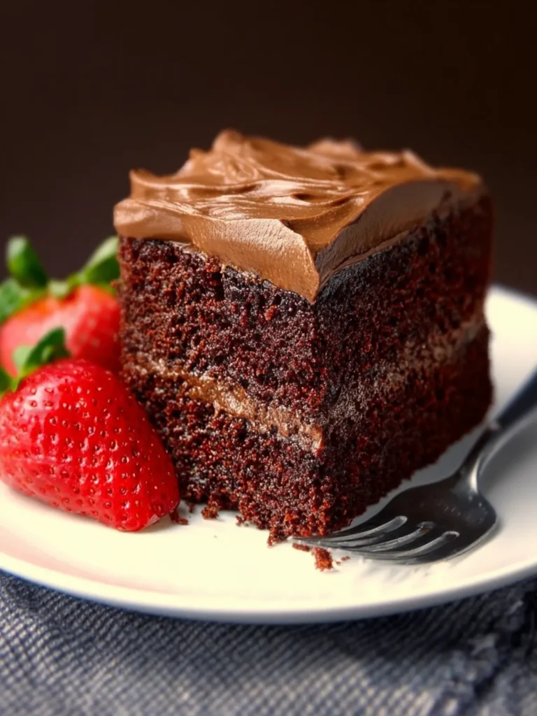 Easy Chocolate Cake First Image