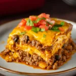 Ground Beef Enchilada Casserole First Image