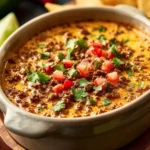 Irresistible Crockpot Rotel Dip with Ground Beef Recipe First Image