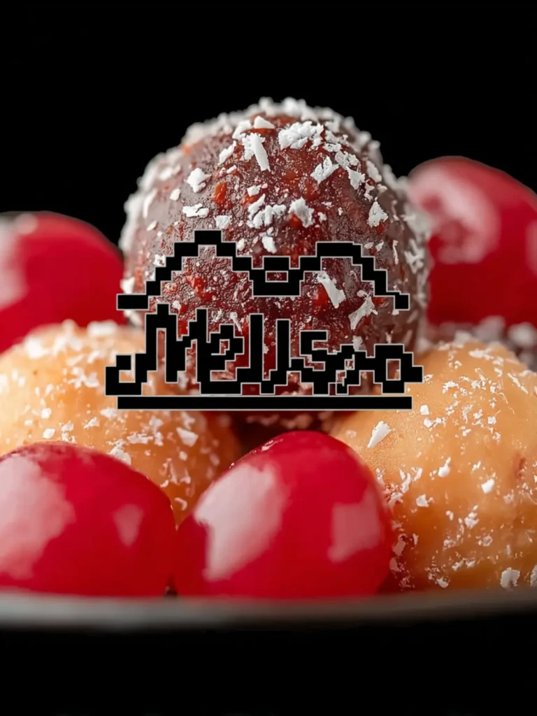 Easy No-Bake Cherry Bourbon Balls – A Festive, Boozy Holiday Treat First Image