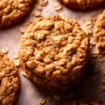 Easy Peanut Butter Oatmeal Cookies Recipe First Image