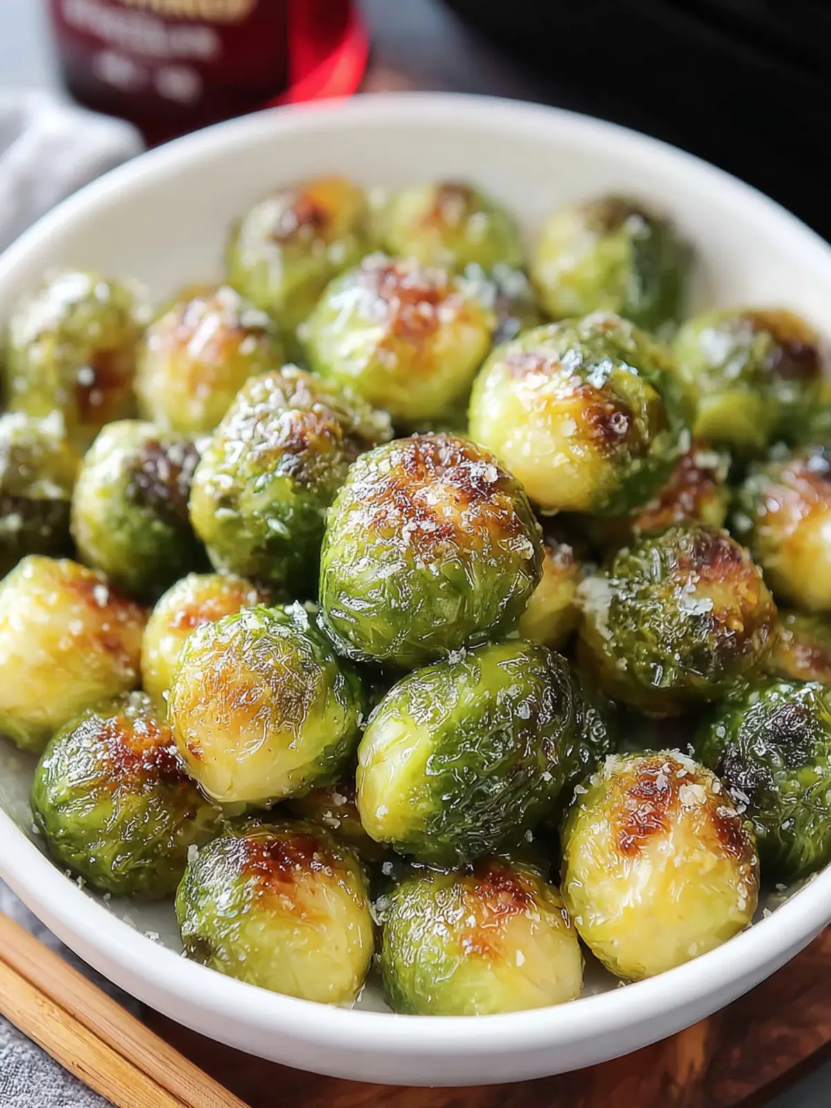 Frozen Brussel Sprouts Air Fryer Recipe First Image