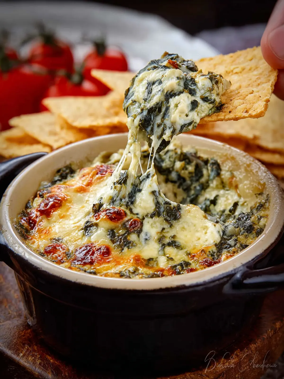 Hot Spinach Dip For One First Image