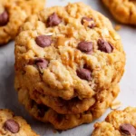 Peanut Butter Oatmeal Cookies First Image