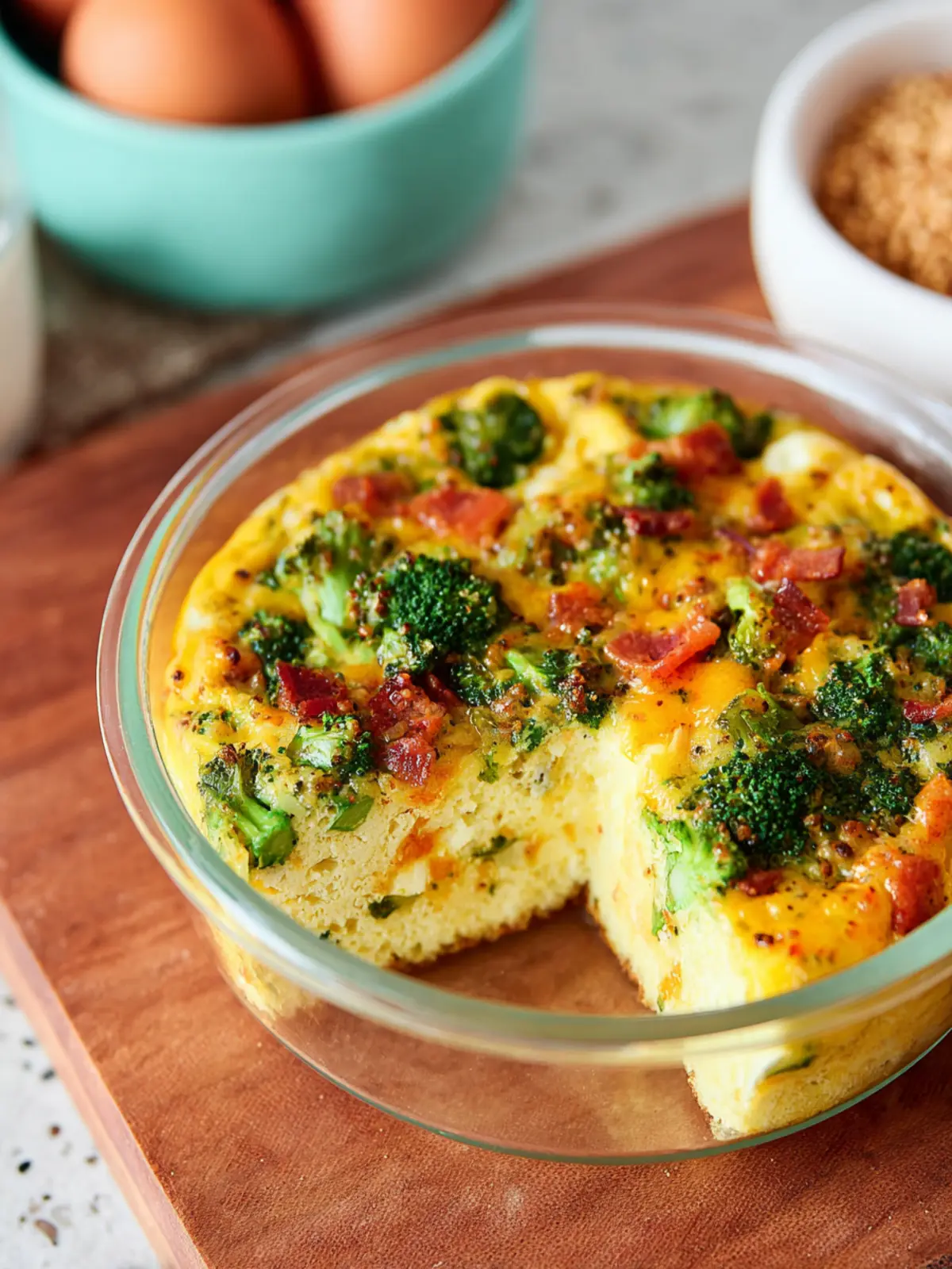 meal prep egg bake First Image