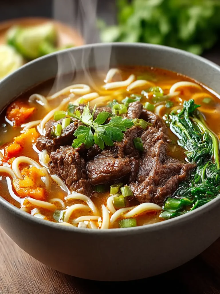 Satay Beef Noodle Soup First Image