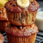 Moist Banana Bread Muffins First Image