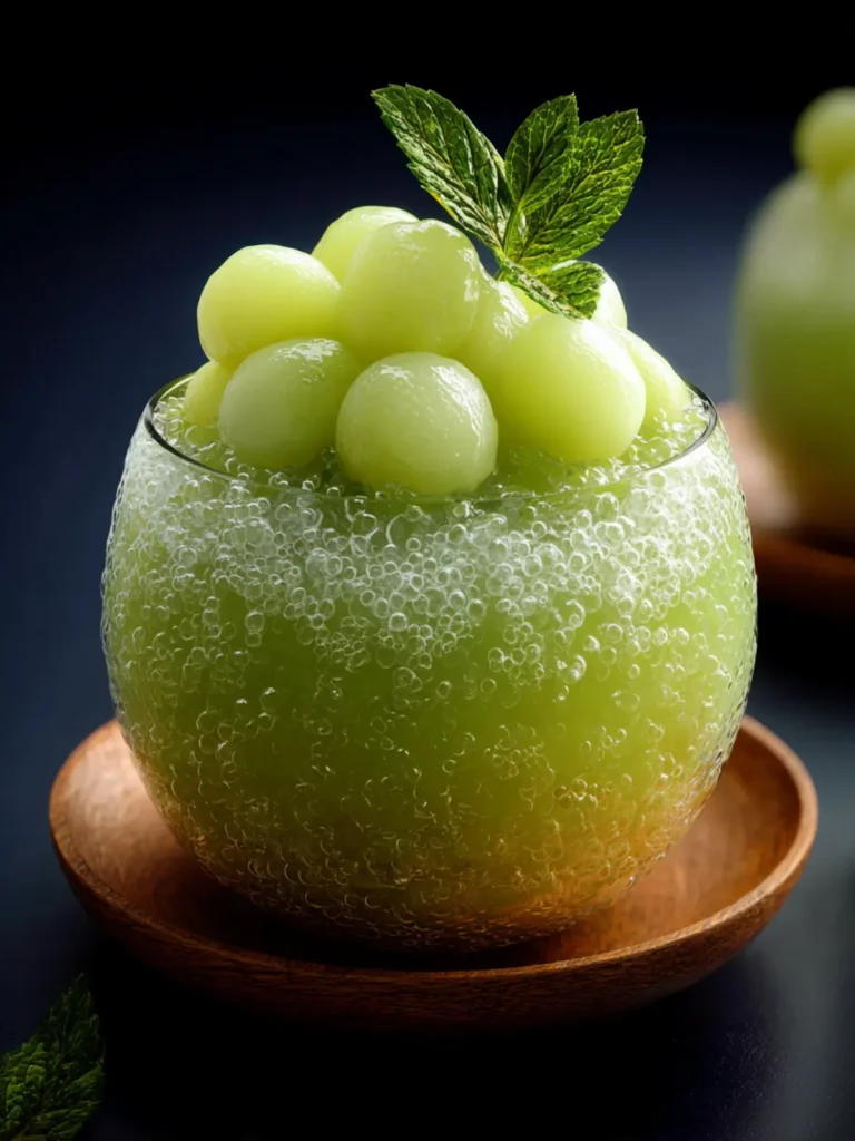 Honeydew Sago dessert First Image
