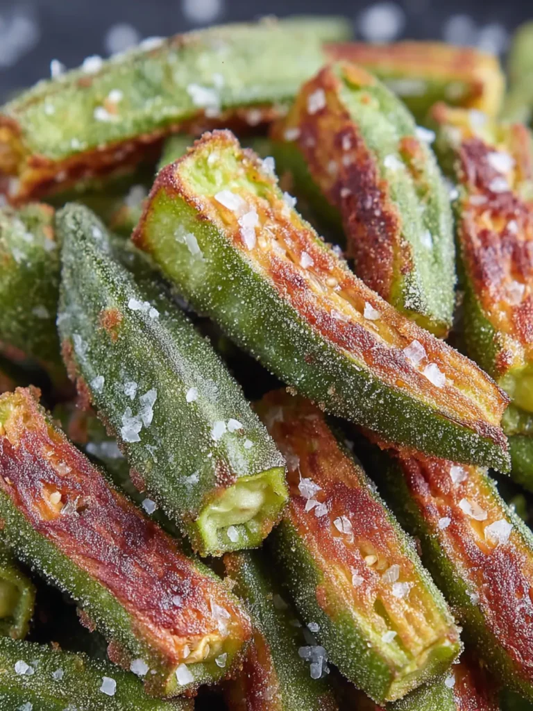 Air Fryer Frozen Okra (No Breading) First Image
