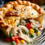 Irresistible Double Crust Chicken Pot Pie Recipe First Image
