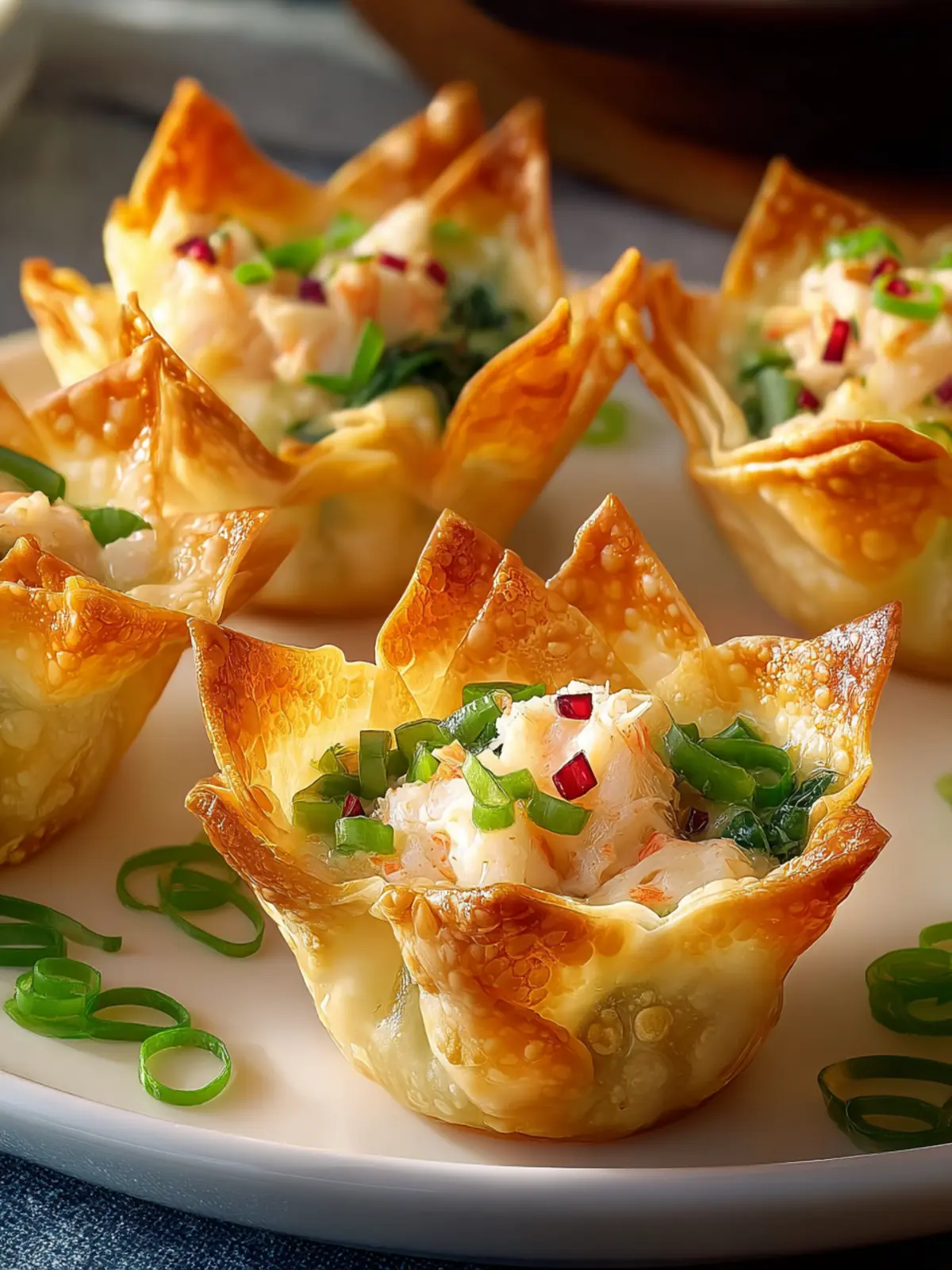 Irresistible Crab Wonton Cups: A Flavorful Delight First Image