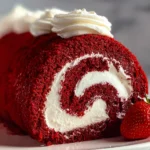 Irresistible Red Velvet Cake Roll Recipe to Delight You First Image