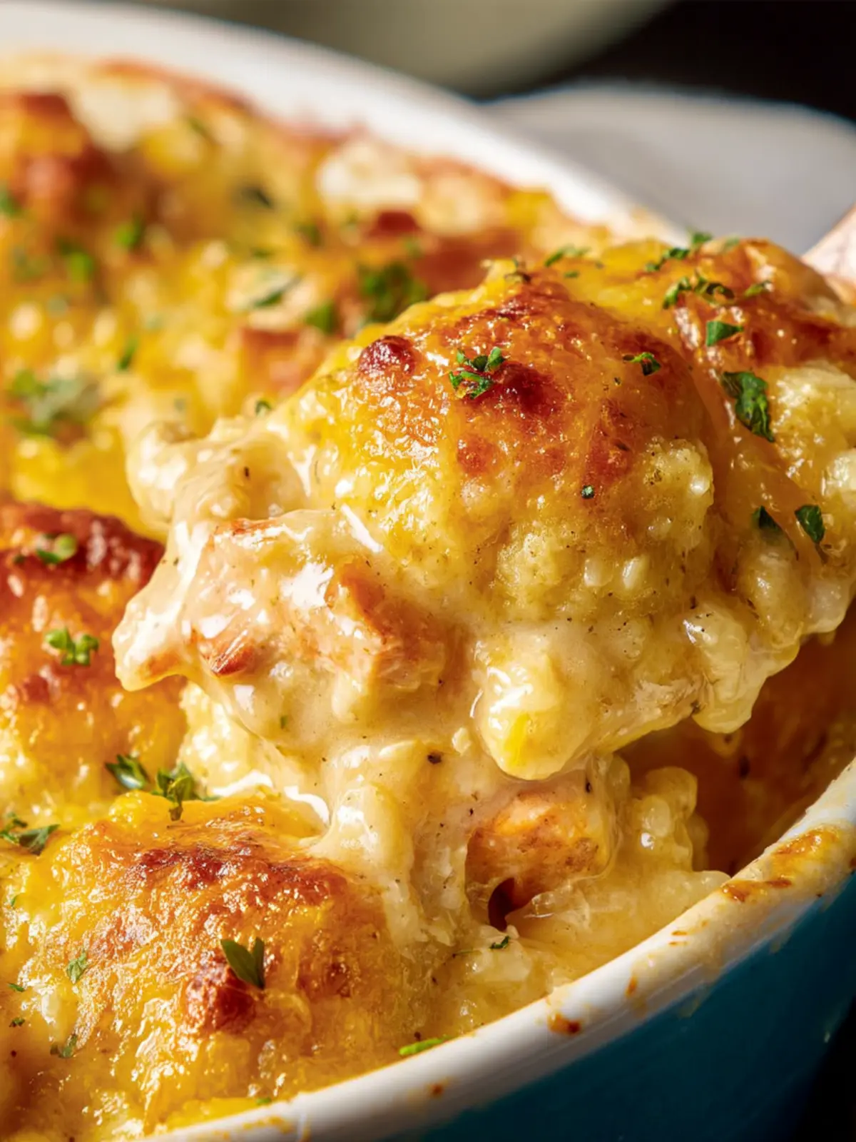 Chicken and Dumplings Casserole First Image