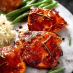 BBQ Baked Boneless Chicken Thighs – Easy Recipe First Image