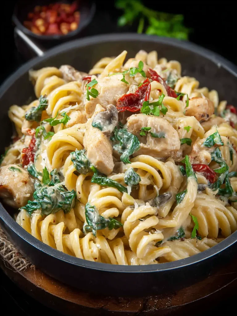 Chicken Florentine Pasta Recipe First Image