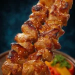 Chinese chicken on a stick First Image