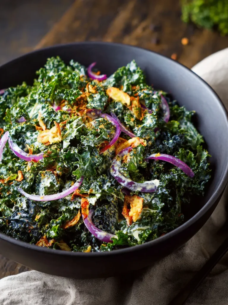 Creamy Kale Salad First Image