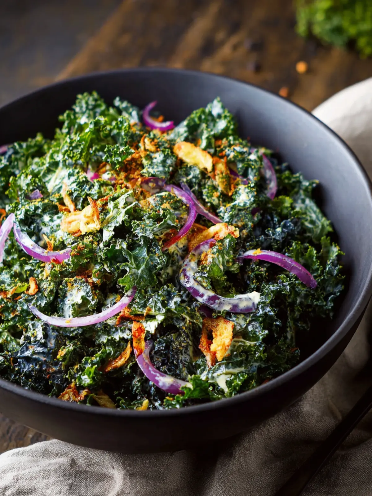 Creamy Kale Salad First Image
