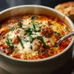 Crockpot Chicken Parmesan Soup: A Cozy Cheesy Comfort First Image
