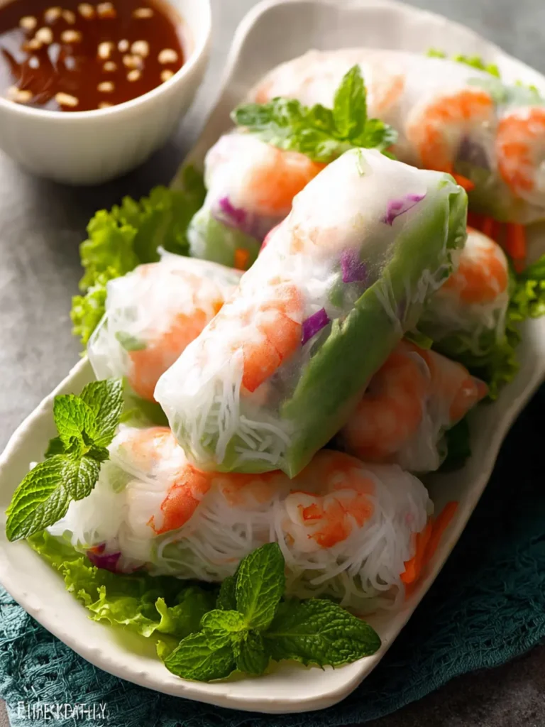 Fresh Spring Rolls First Image