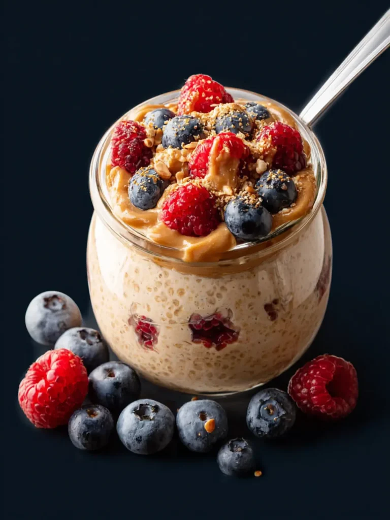 High Protein Overnight Oats First Image