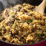 Mushroom Rice Pilaf First Image