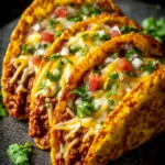 Oven-Baked Cheesy Tacos (Crispy & Loaded) First Image