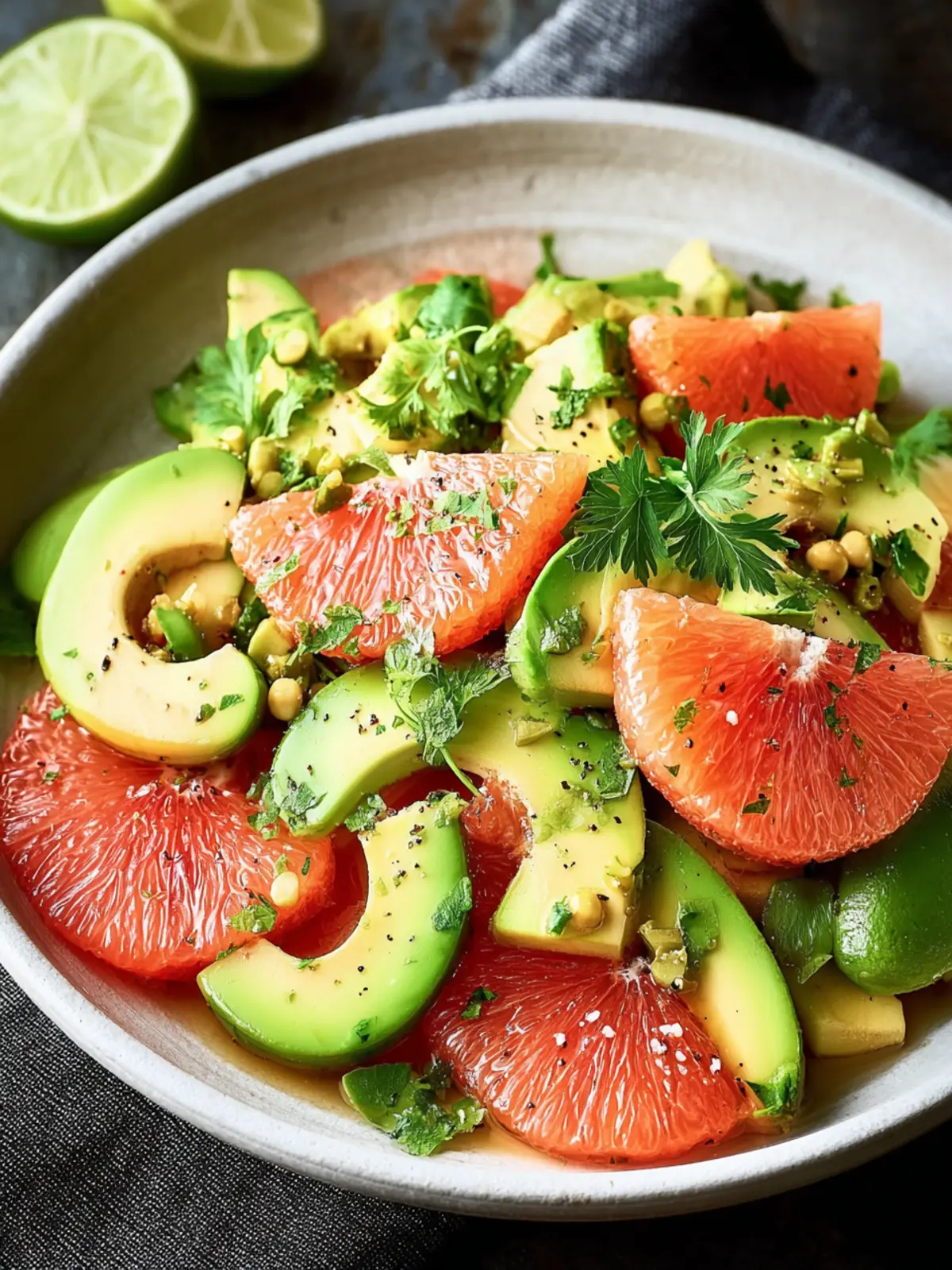Refreshing Grapefruit Avocado Salad Recipe for Summer Bliss First Image