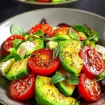 Refreshing Mediterranean Avocado Salad Recipe Delight First Image