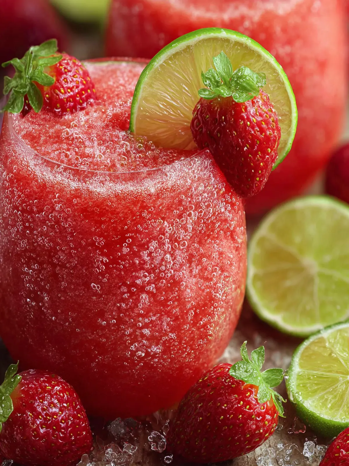Refreshing Strawberry Slushies and Lime Recipe to Chill You First Image