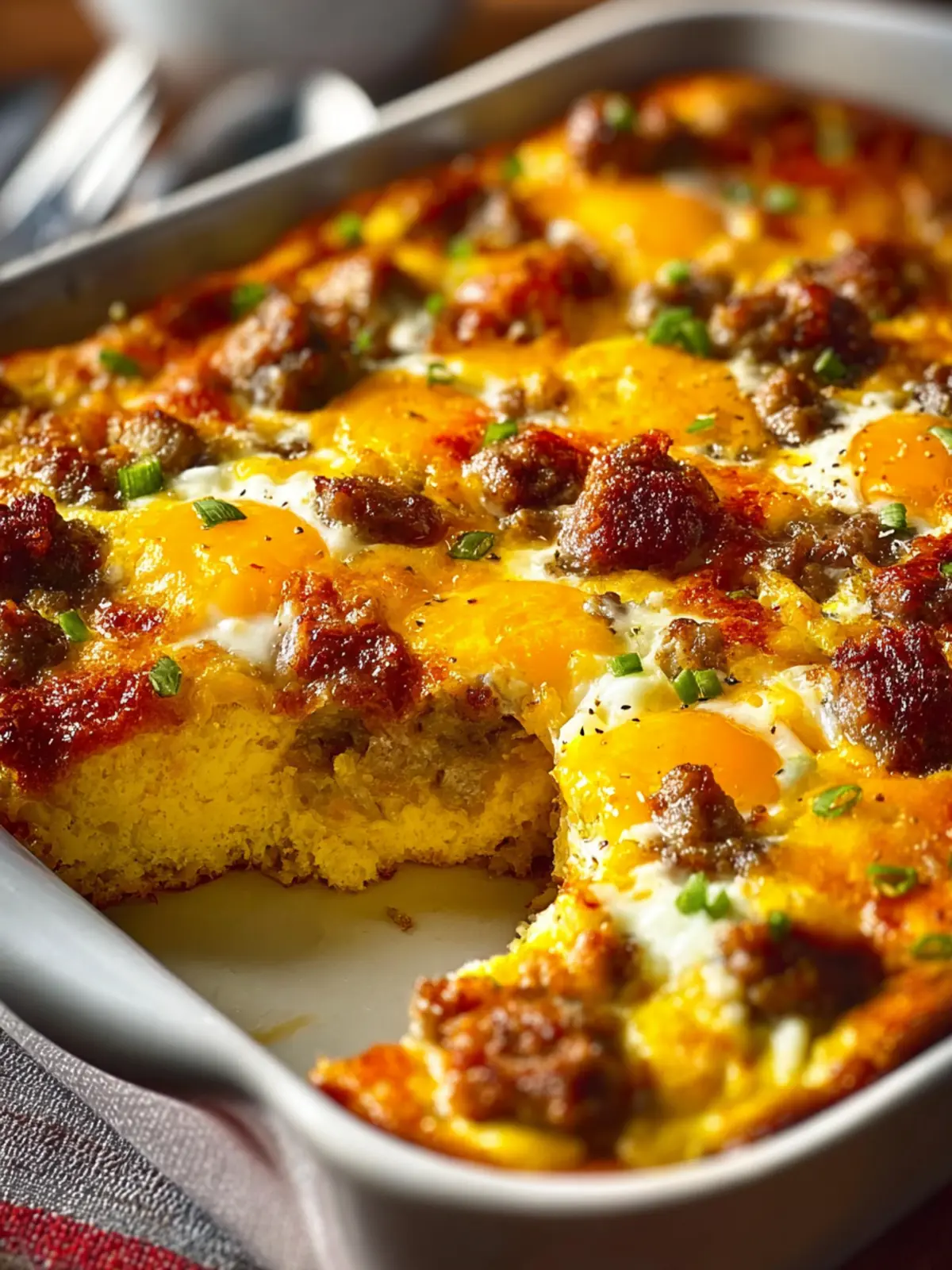 Sausage Breakfast Casserole First Image