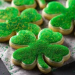 Shamrock Sugar Cookies for Festive Celebrations First Image