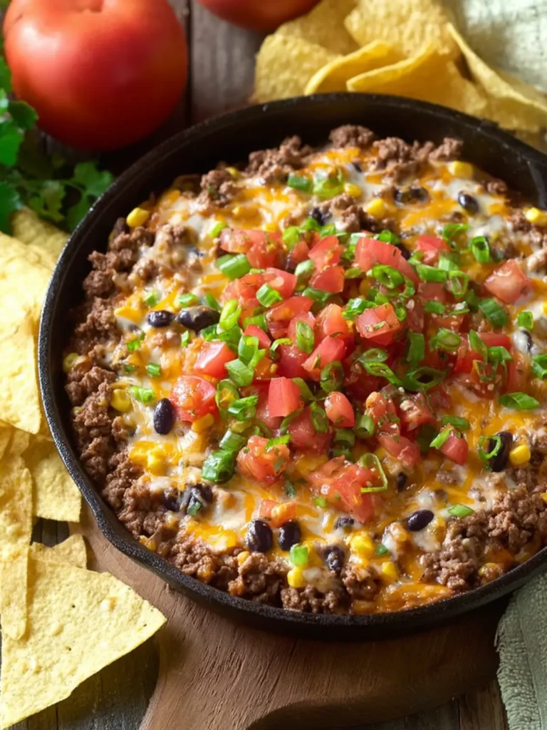 Taco Dip with Meat First Image