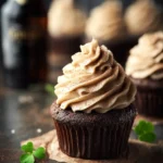 guinness chocolate cupcakes with bailey’s buttercream First Image