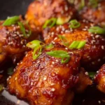 Sticky Honey Garlic Chicken First Image
