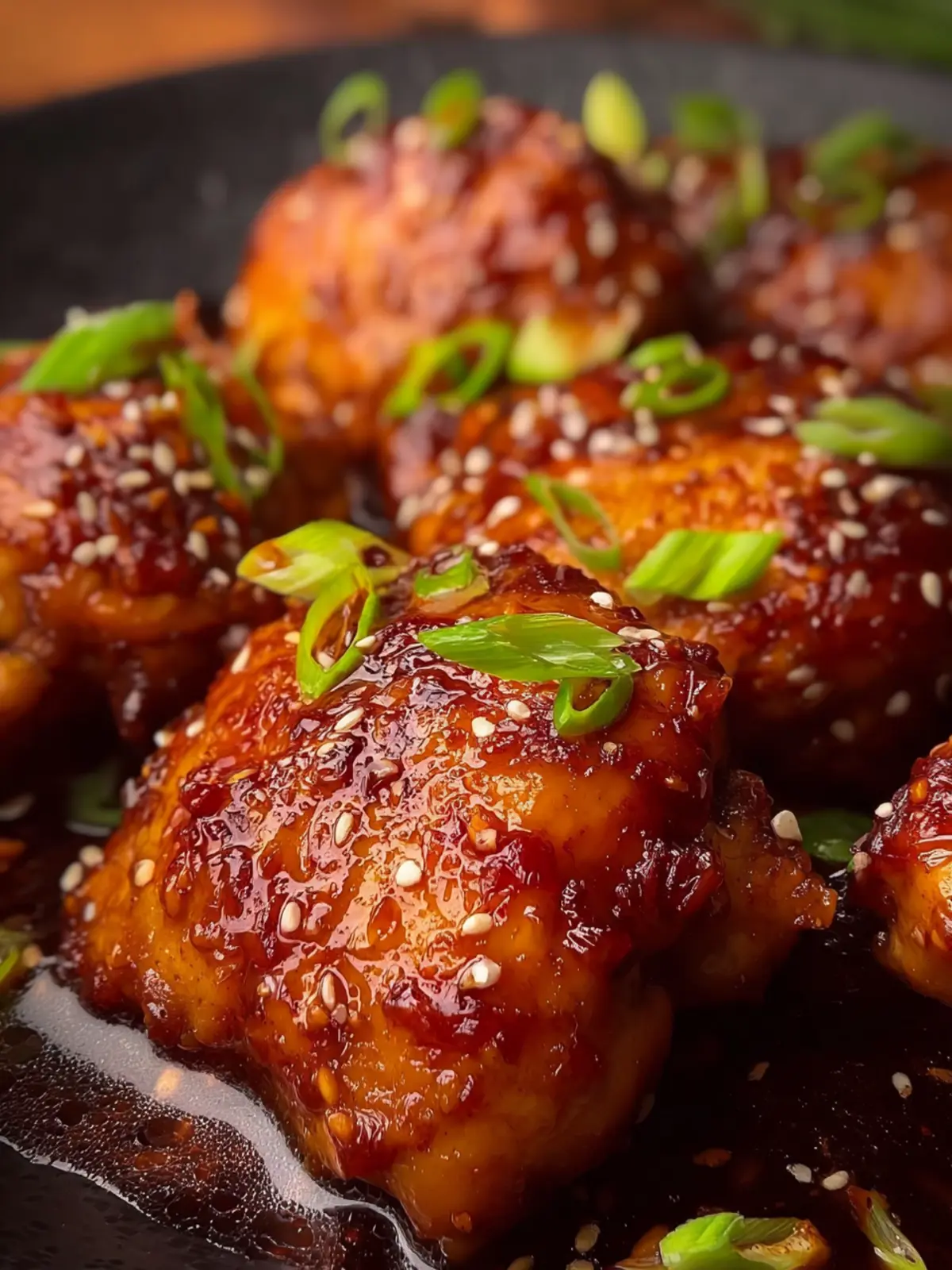 Sticky Honey Garlic Chicken First Image