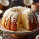 Indulge in White Chocolate Coconut Bundt Cake Bliss First Image