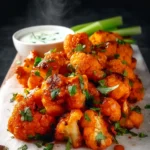 Baked Buffalo Cauliflower Bites First Image