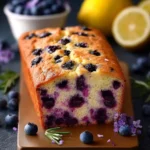 Blueberry Lemon Bread (No Eggs, No Dairy) First Image