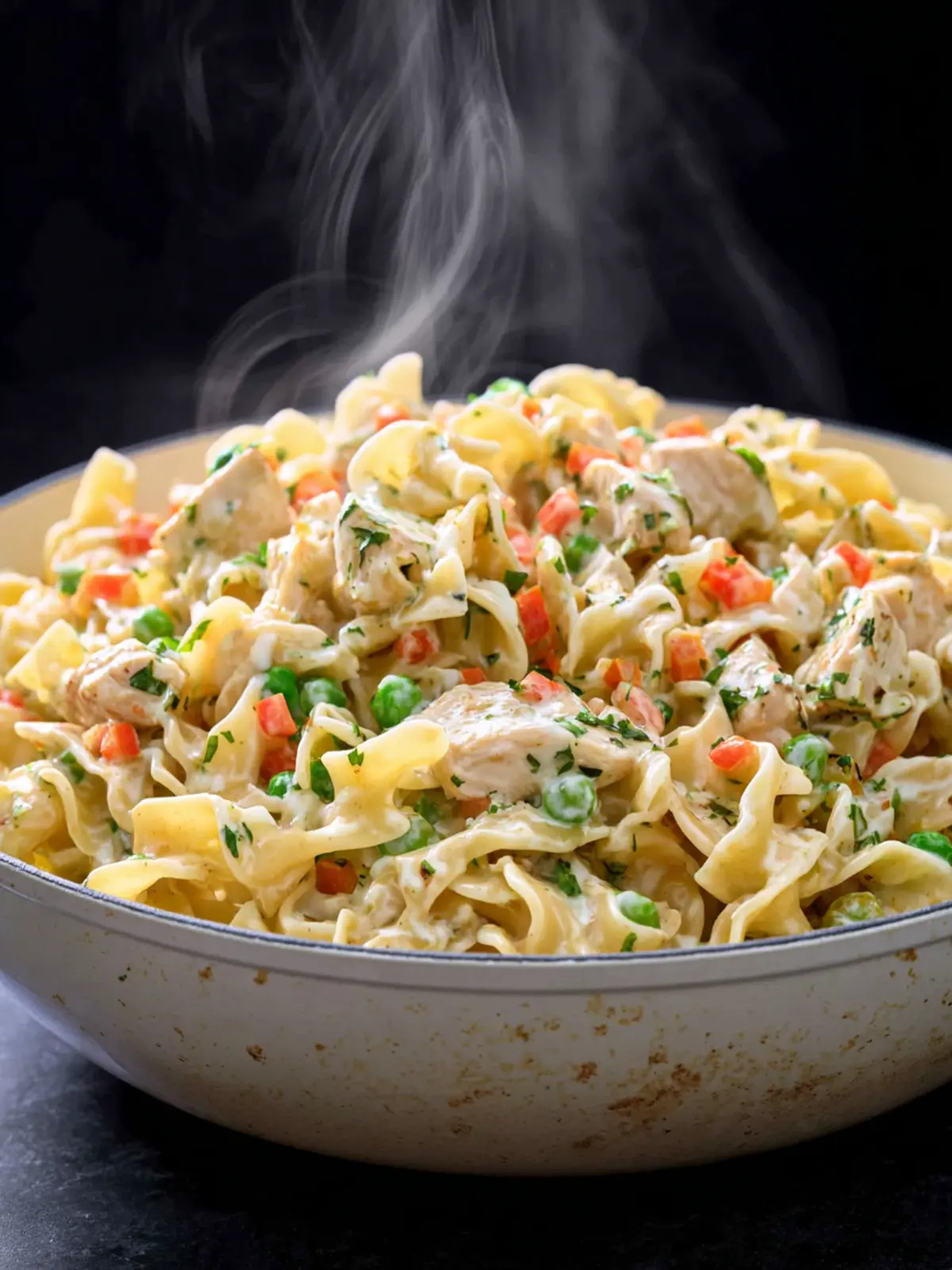 Chicken Pot Pie Pasta First Image