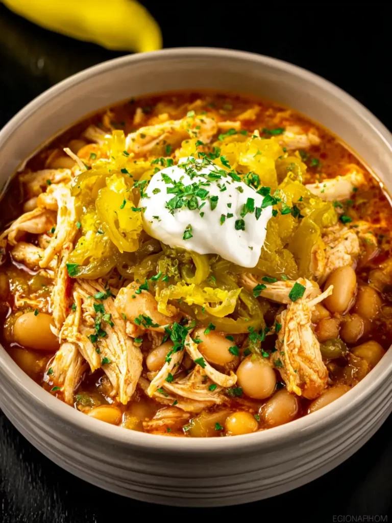 Crock Pot Mississippi Chicken Chili First Image