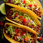 Easy Ground Beef Tacos First Image