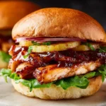 Hawaiian Chicken Sandwich First Image