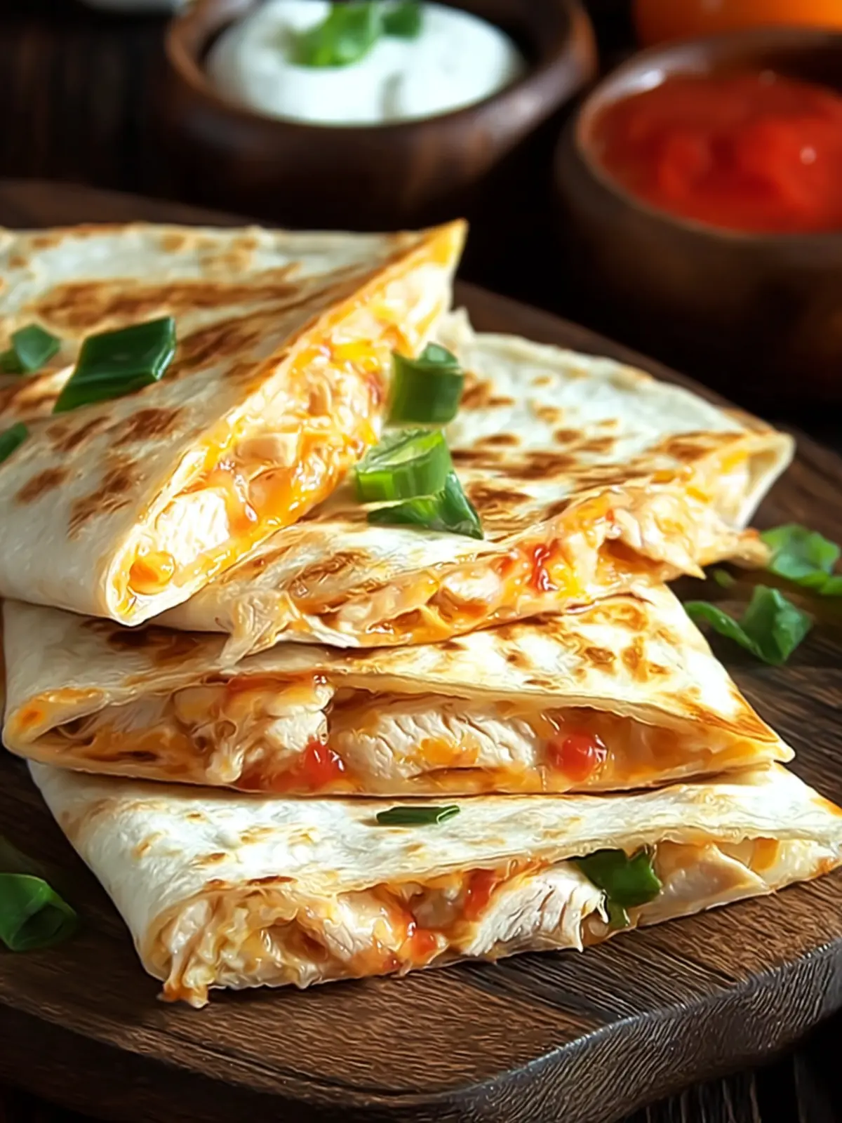 Irresistible Buffalo Turkey Quesadillas Recipe to Try Today First Image
