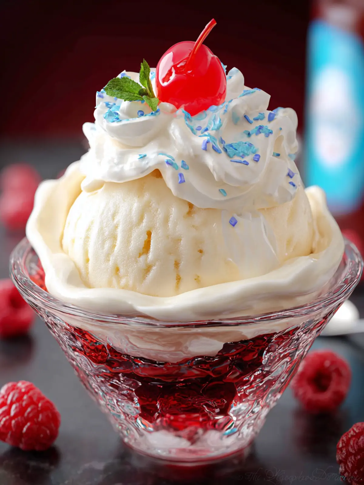 Vanilla Ice Cream For One First Image