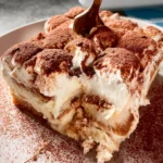 BEST Tiramisu Poke Cake First Image