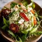 Crab Salad with Popped Quinoa and Tarragon Dressing First Image