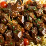 Crockpot Steak Bites – Easy Crockpot Dinner Recipe You’ll Love First Image