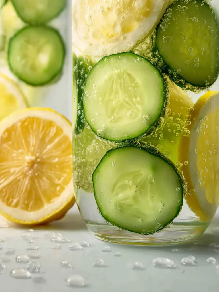 Cucumber Ginger Lemon Water First Image