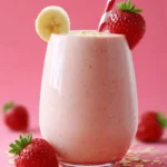 Strawberry Banana Oatmeal Smoothie First Image